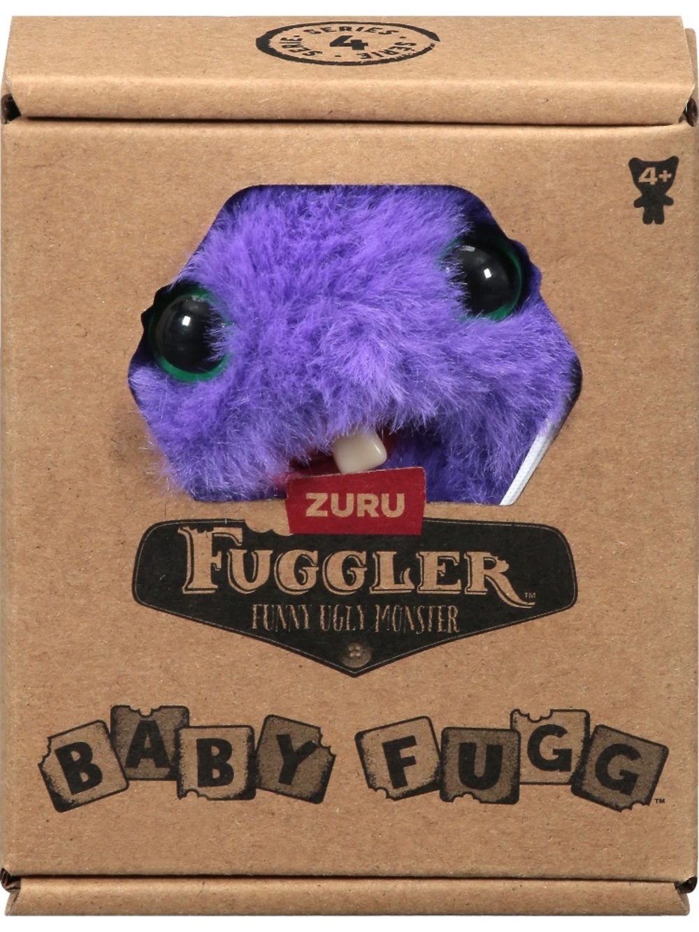 Mr. Needles mini plush toy from the ZURU Fuggler Baby Fugg Series 4